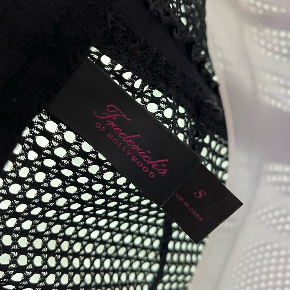 NWT Frederick’s of Hollywood Evetta Black Corset Lingerie - Picture 9 of 12
